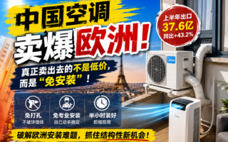 中国空调欧洲爆单，背后藏着一个新的出海公式