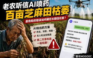 老农听AI喷药，百亩芝麻枯萎： AI正在制造一种新的信任风险