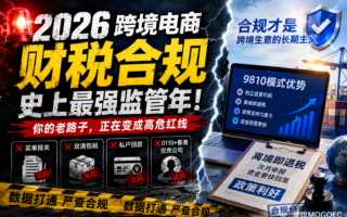2026跨境电商财税合规：真正危险的不是税率，而是你的数据开始对不上了
