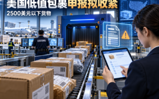 2026年美国清关变化：低值货物申报时点、收件信息和保证金调整