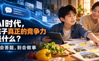 不和AI比速度：家庭怎样培养孩子的判断力与行动力